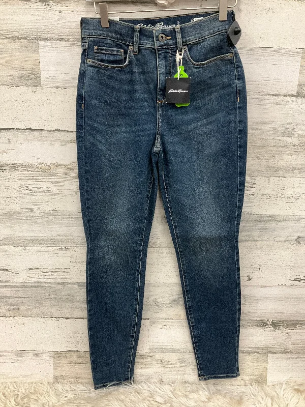 Jeans Skinny By Eddie Bauer In Blue Denim, Size: 2 Trendy Women's 
