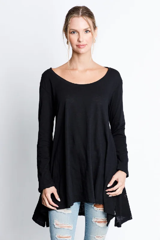 Prety Play Color Round Neck Long Sleeve Top* (TK7671L) purpose