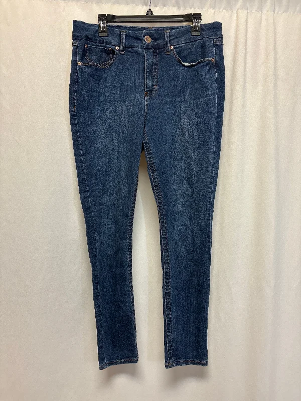 Jeans Skinny By Seven 7 In Blue Denim, Size: 12 Casual Women's Japanese 