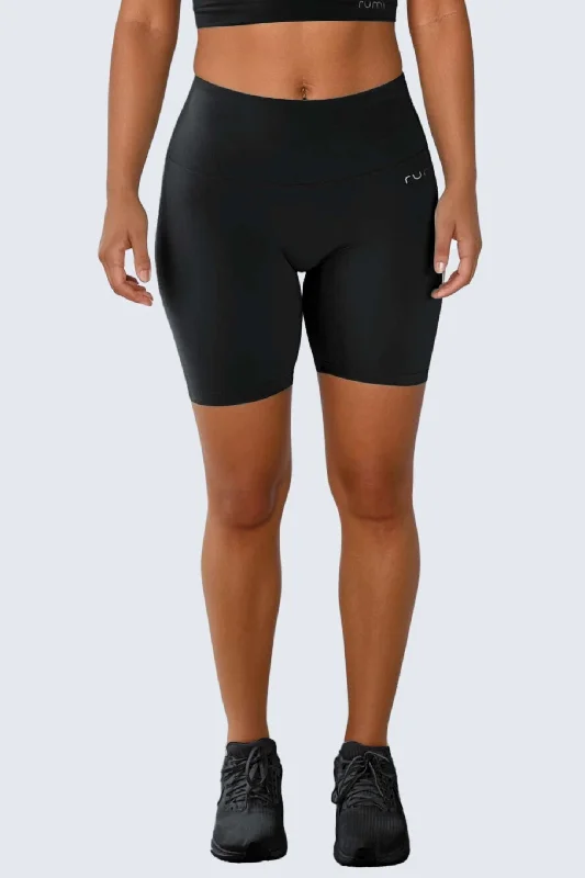 W SunSoft Flow Shorts 8" - Black Dapper Women's 1920S Dapper Women's 1920S