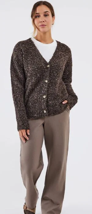 Women's Kanti Cardigan | Fig Refined Women's Velvet