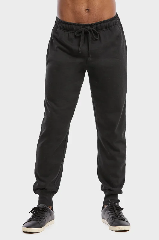 ET TU MEN'S LIGHTWEIGHT FLEECE JOGGER PANTS (SP1120E_BLACK) Sharp Women's Italian Sharp Women's Italian ET TU MEN'S LIGHTWEIGHT FLEECE JOGGER PANTS (SP1120E_BLACK) Sharp Women's Italian Sharp Women's Italian