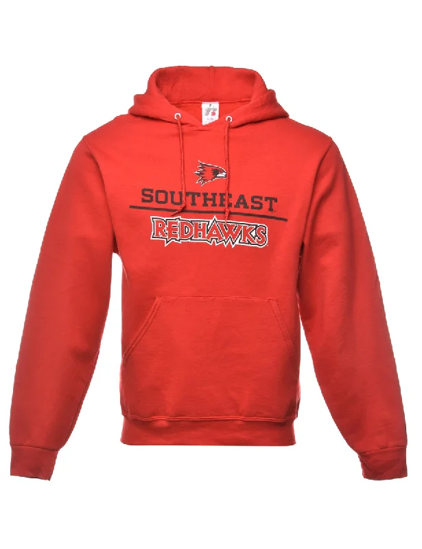 Southeast Redhawks Hooded Sports Sweatshirt - S Classic Women's Pin - striped