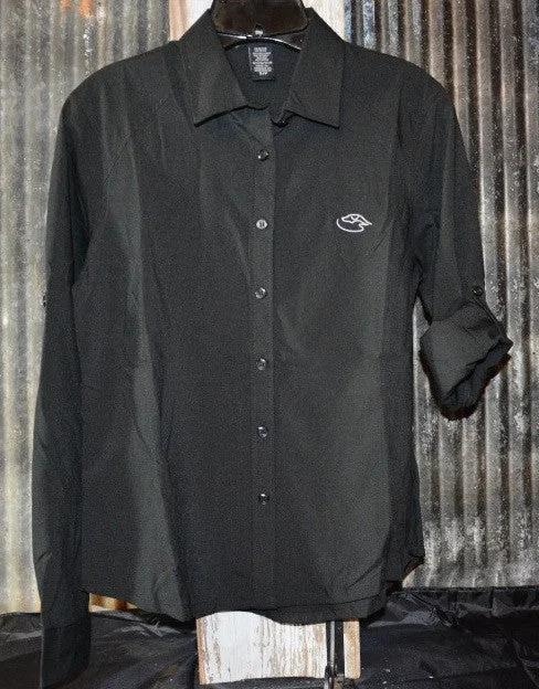 Ladies'  Performance Shirt with Roll-Up Sleeves Modern Women's 