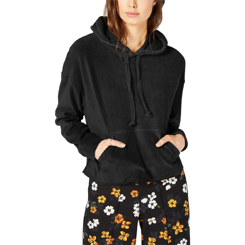 Project 28 Womens Corduroy Hooded Sweatshirt Hip Women's Urban