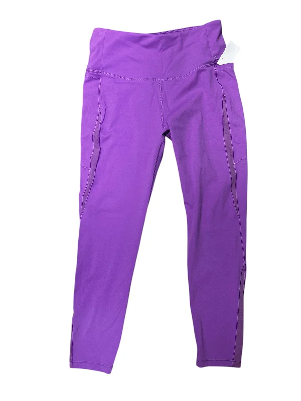 Athletic Leggings By Calia In Purple, Size: M Sleek Women's 