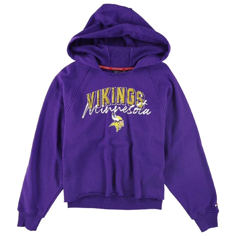 Tommy Hilfiger Womens Minnesota Vikings Hoodie Sweatshirt, Purple, Small Sporty Women's Tennis Sporty Women's Tennis Tommy Hilfiger Womens Minnesota Vikings Hoodie Sweatshirt, Purple, Small Sporty Women's Tennis Sporty Women's Tennis