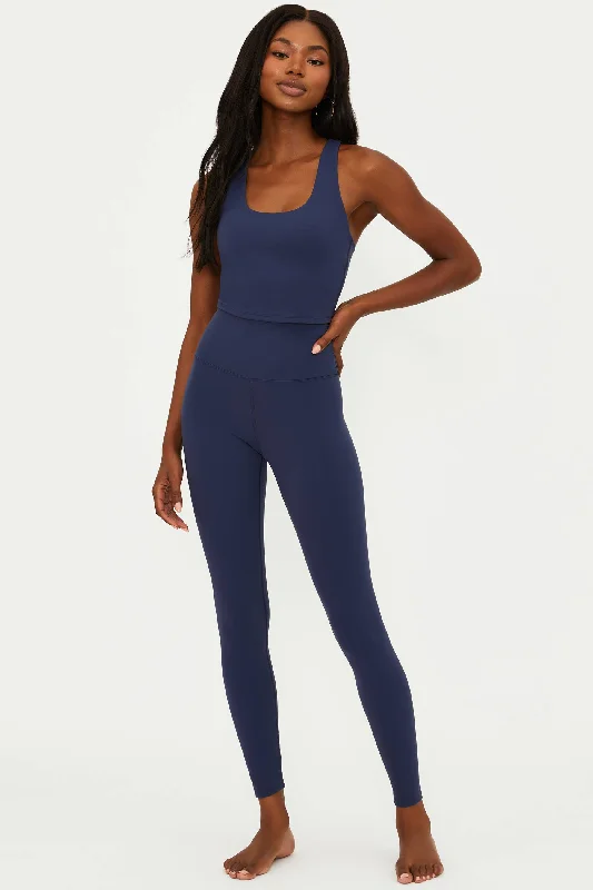 Piper Legging Ultramarine Matte Stylish Women's Neon