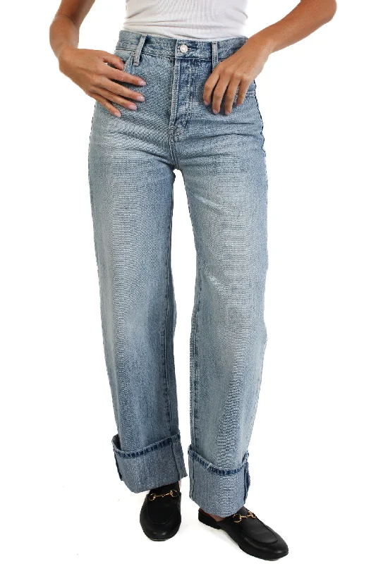 Ryder Cuffed Straight Jeans Artistic Women's Avant - 