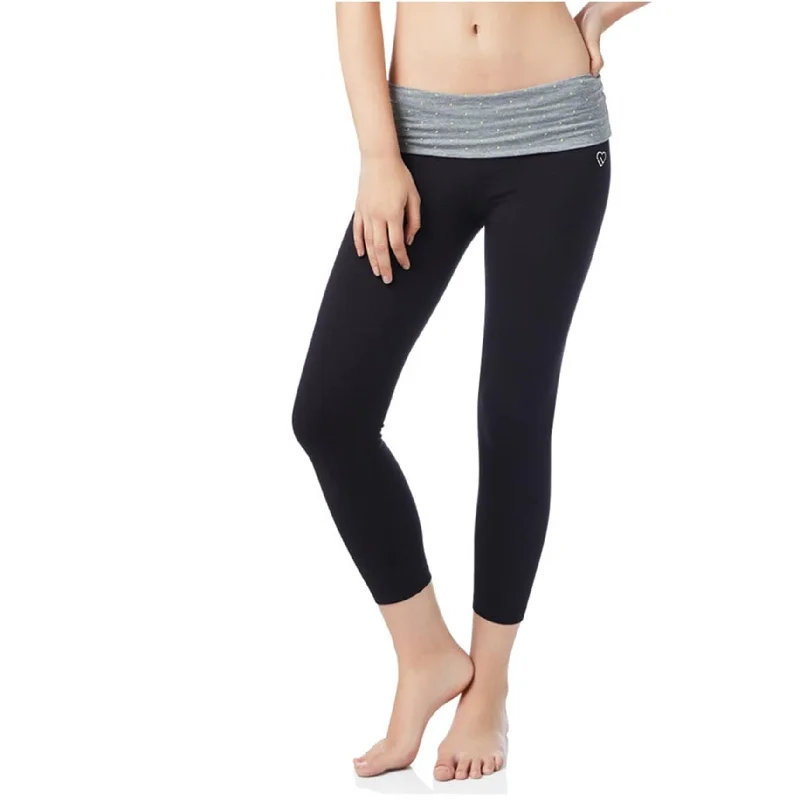 Aeropostale Womens Active Crop Athletic Track Pants, Grey, X-Small Refined Women's Classic 
