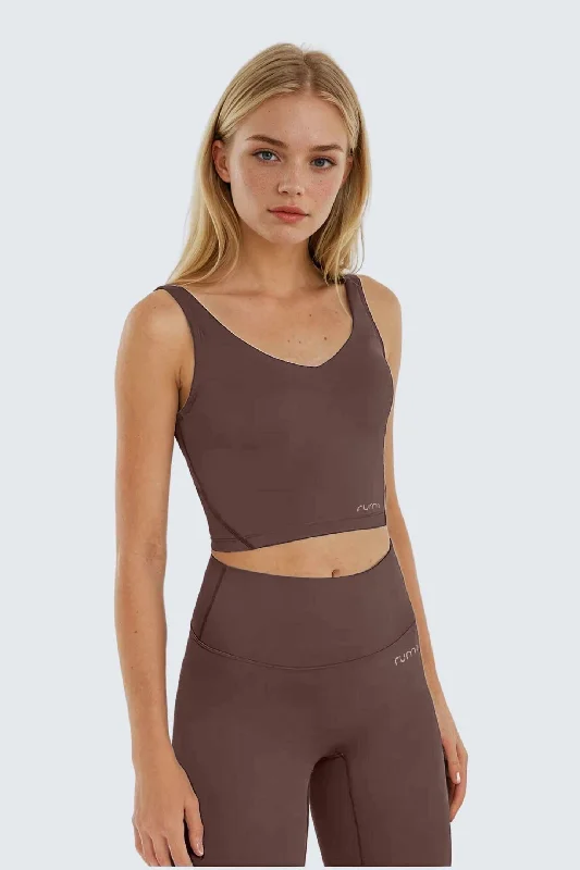 W SunSoft Tank Bra - Cocoa Sophisticated Women's  Sophisticated Women's 