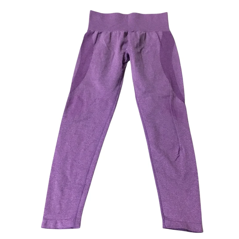 Athletic Leggings By Clothes Mentor In Purple, Size: L Disco