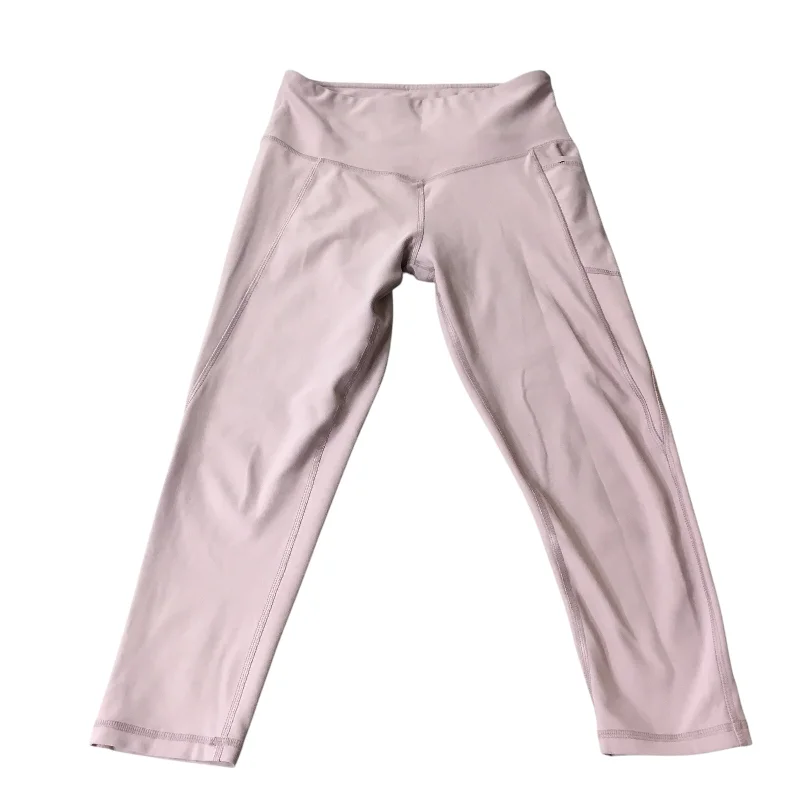 Athletic Leggings By Gottex In Pink, Size: M Polished Women's Silk