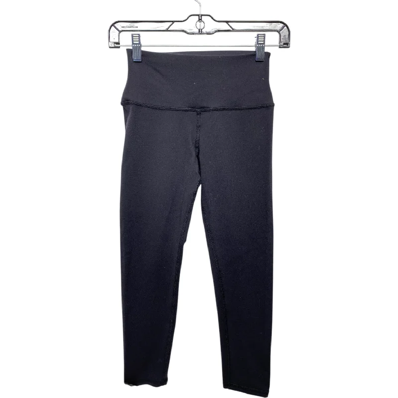 Athletic Leggings By Alo In Black, Size: Xs Refined Women's Velvet