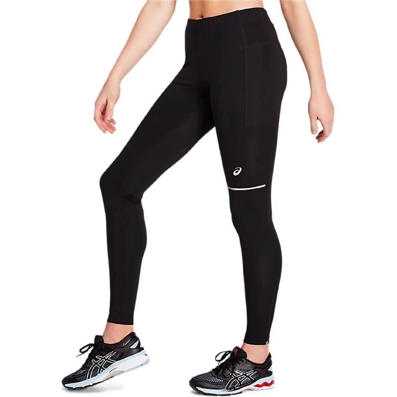 ASICS Womens Run Lite Show Tight Athletic Jogger Pants, Black, X-Small Women Women