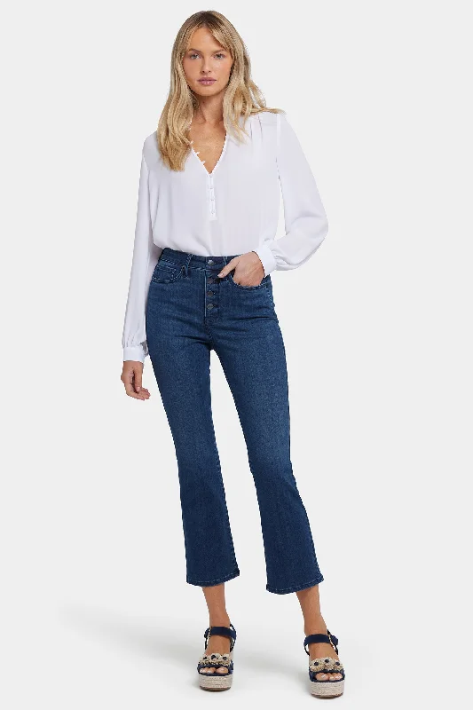Billie Mini Bootcut Ankle Jeans - Ibiza Blues Athletic Women's 