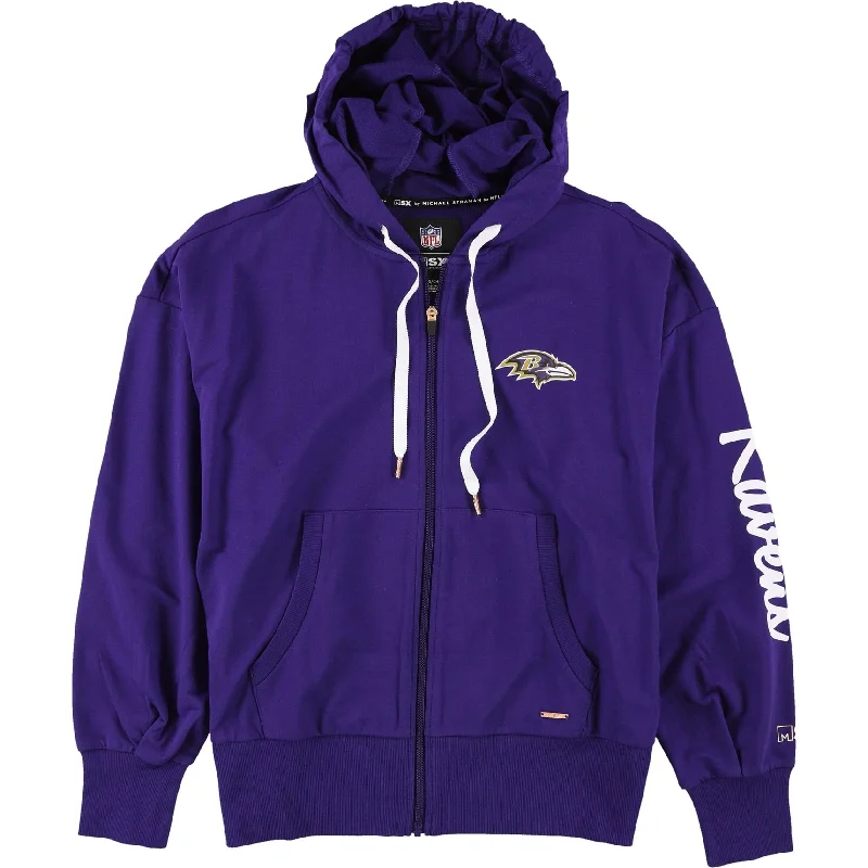 G-III Sports Womens Baltimore Ravens Hoodie Sweatshirt, Purple, Small Rugged Women's Outdoor 