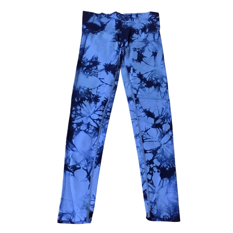 Athletic Leggings By Clothes Mentor In Blue, Size: L Business