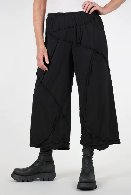 Macy Pant, Black Refined Women's Hand - crafted