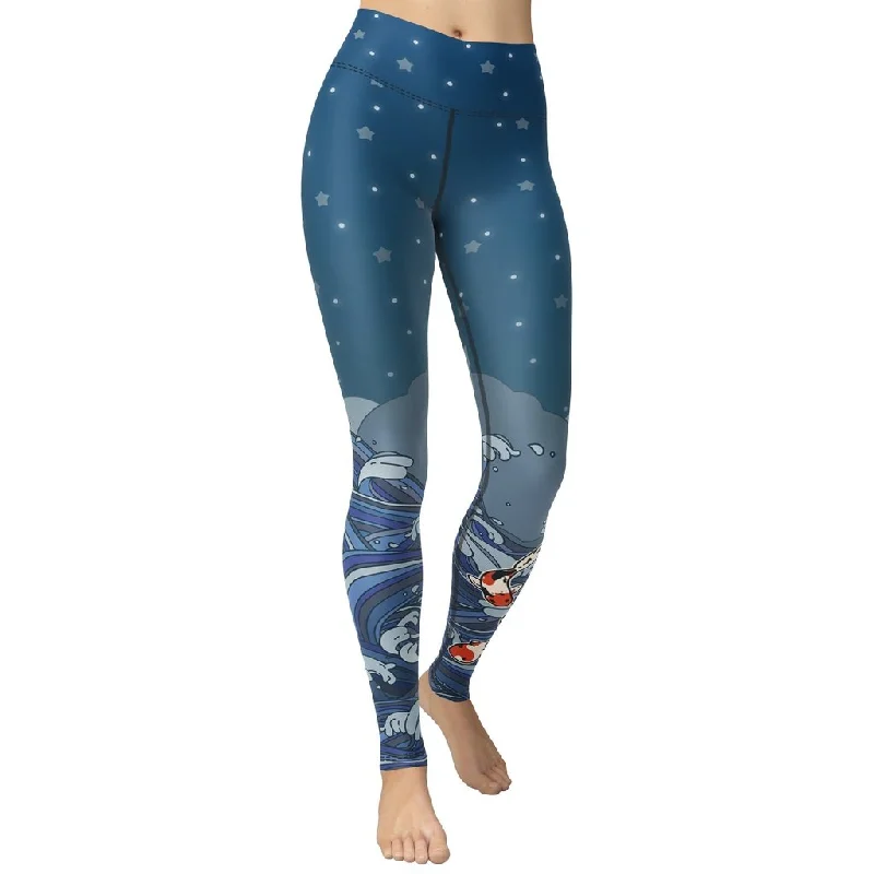 Koi Fish Yoga Leggings purpose