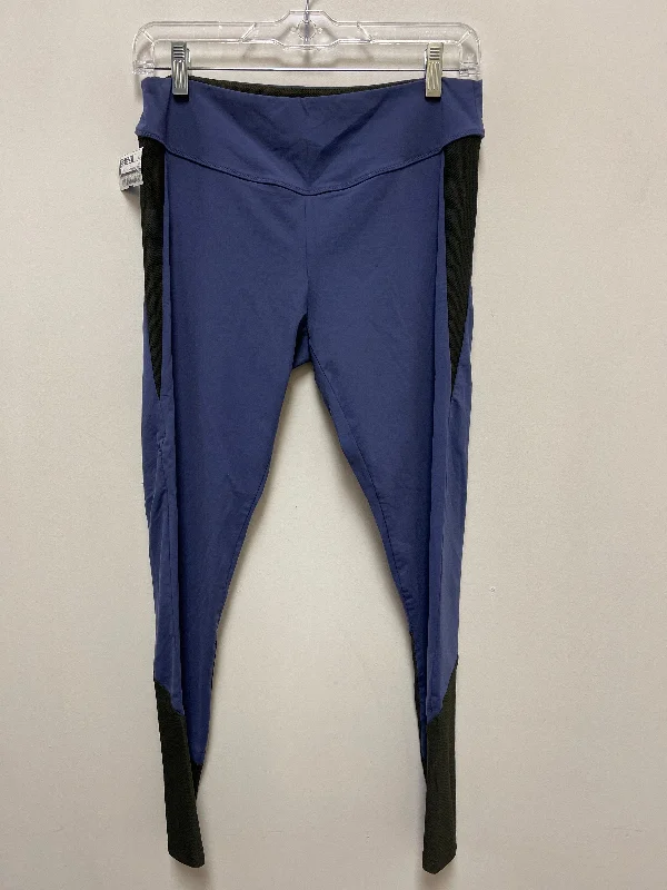 Athletic Leggings By Oakley In Blue, Size: 8 Sophisticated Women's 