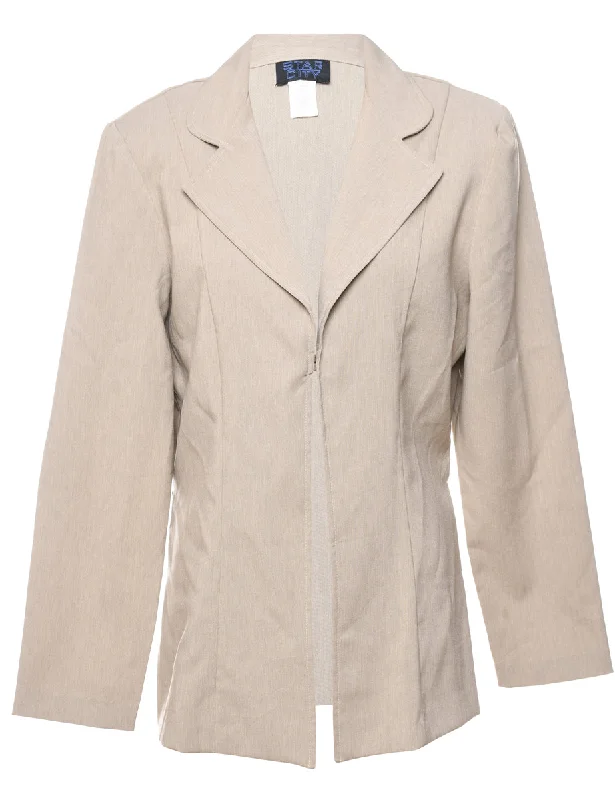 Off-White Classic Structured Bow Detail Jacket - L Sustainable Organic