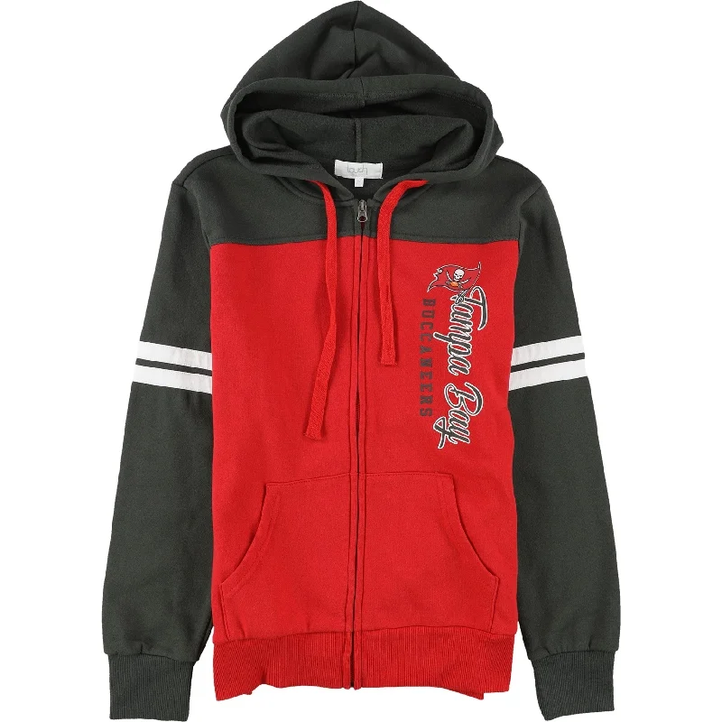 Touch Womens Tampa Bay Buccaneers Hoodie Sweatshirt, Red, Medium Classic Women's Tweed
