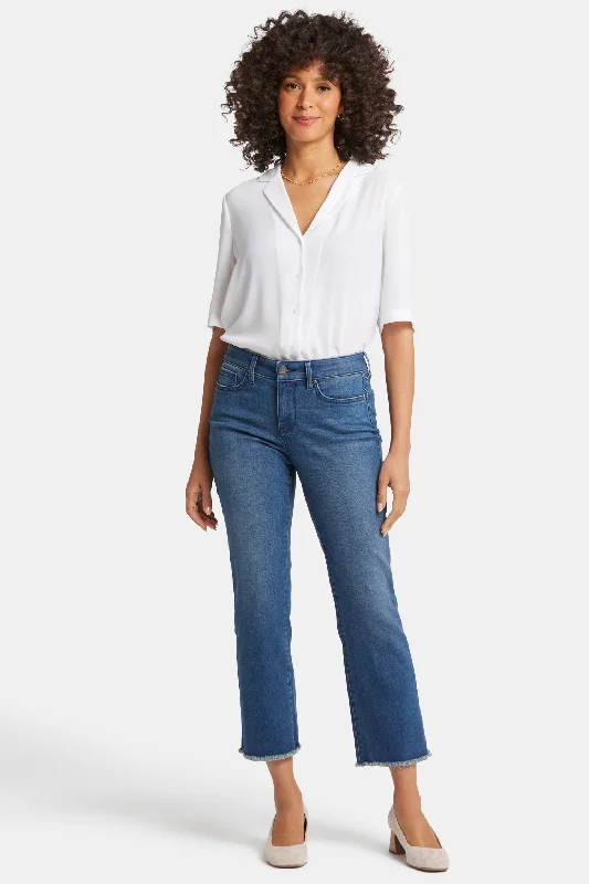 Marilyn Straight Ankle Jeans - Blue Ridge Sporty Women's Athleisure 