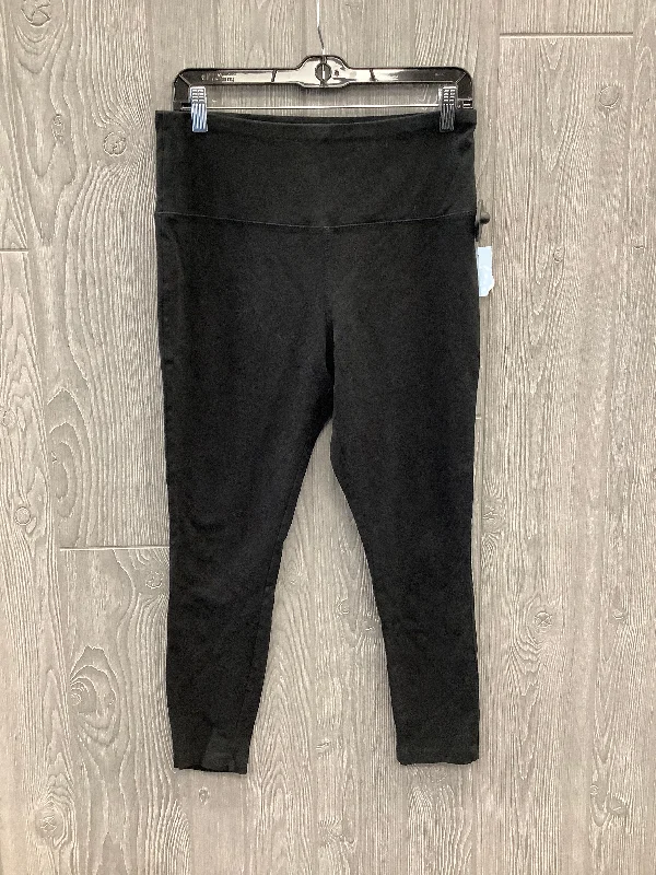 Athletic Leggings By Jockey In Black, Size: L Bold Women's Statement
