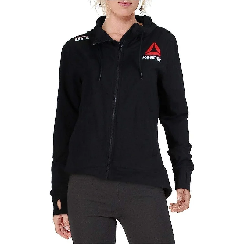 Reebok Womens Ufc Walkout Hoodie Sweatshirt Traditional Women's 