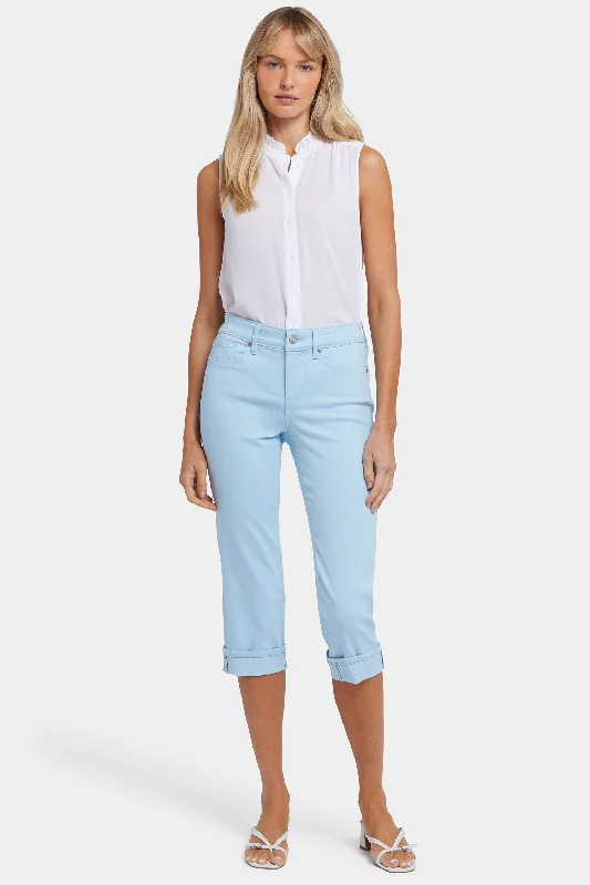 Marilyn Straight Crop Jeans - Aquatic Practical Women's Multi - 