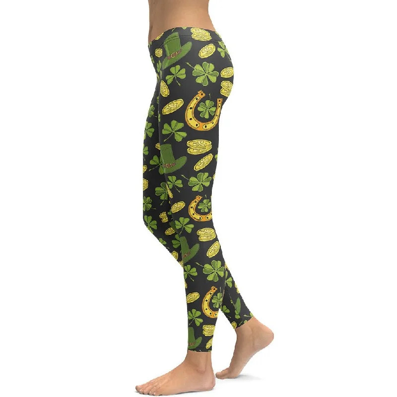 Happy St. Patrick's Leggings Gym