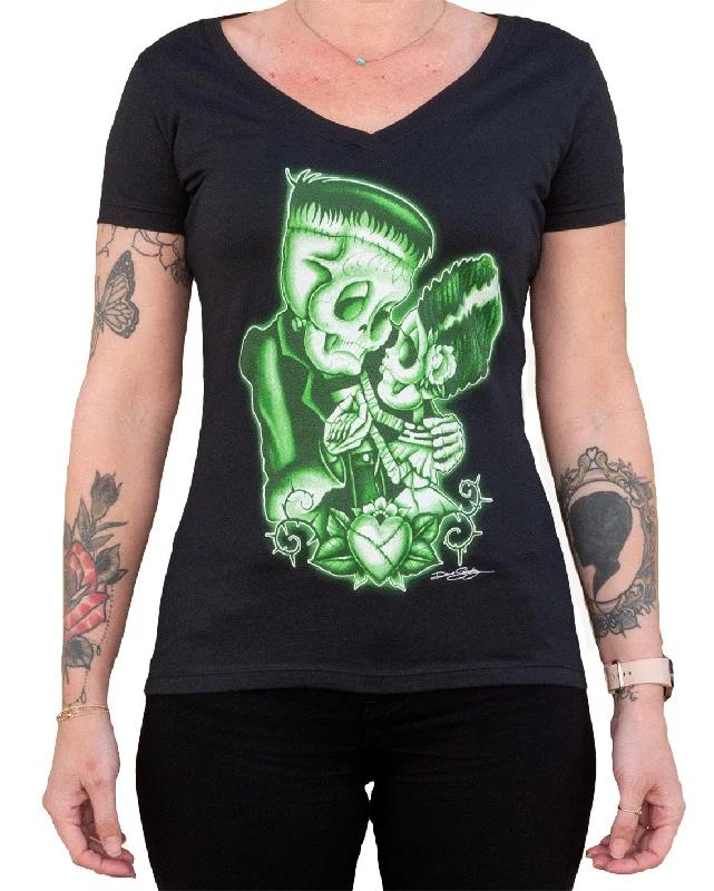 Monster Strange Love Top Refined Women's Hand - crafted