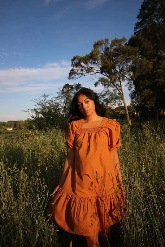 Willow Dress Artistic Women's Hand - painted