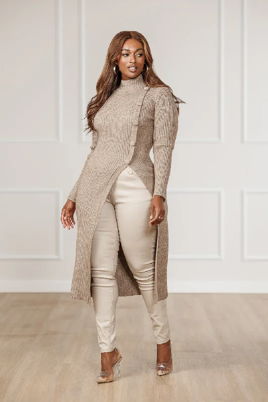FINAL SALE - Denali Button Detail Sweater - Desert Hip Women's Urban
