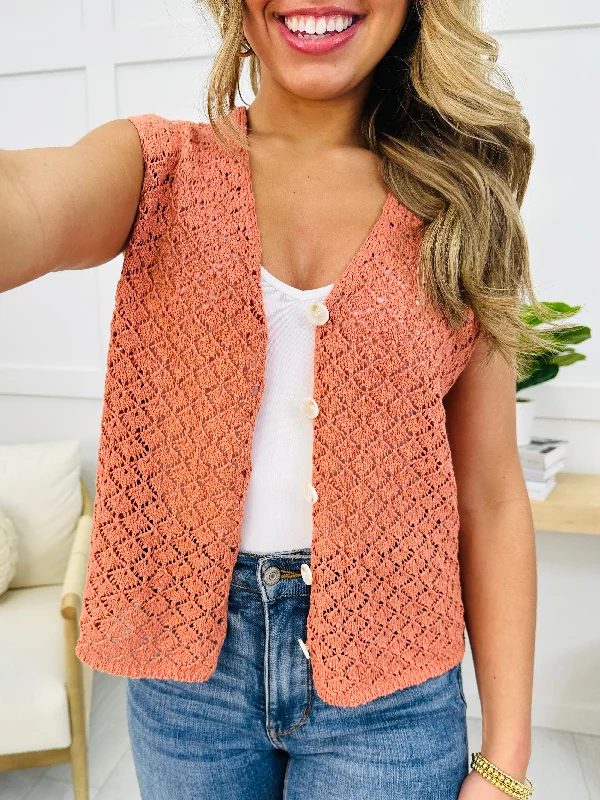 Woven Serenity Tank Top In Clay Minimalist Women's Casual