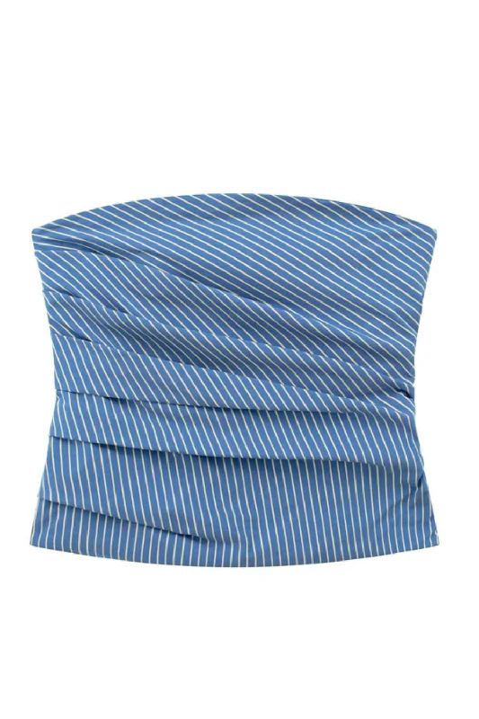 'Florence' Stripe Tube Top Tough Women's Military - inspired