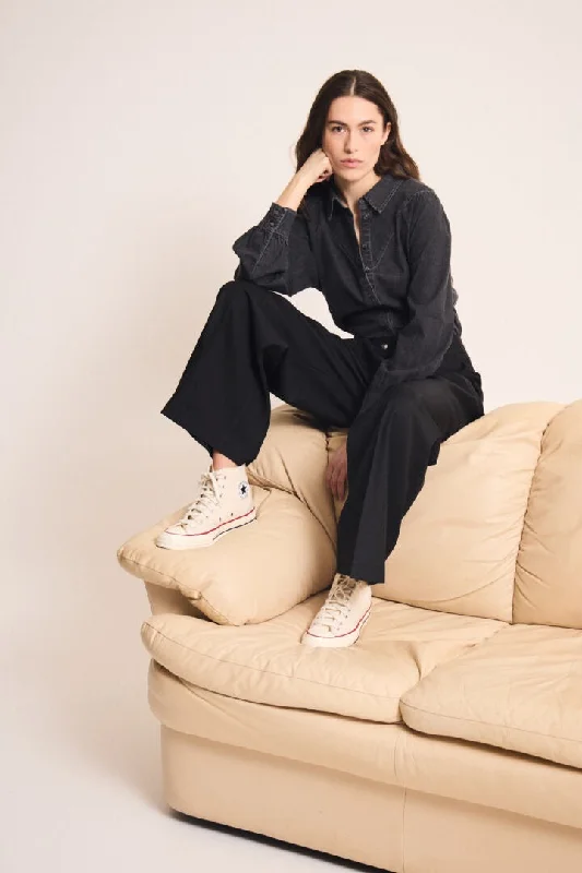 Tullamore Shirt - Washed Black Vintage Women's 1970S 