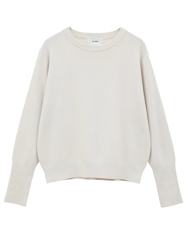 BASIC COMPACT KNIT TOPS Relaxed Women's Beachy