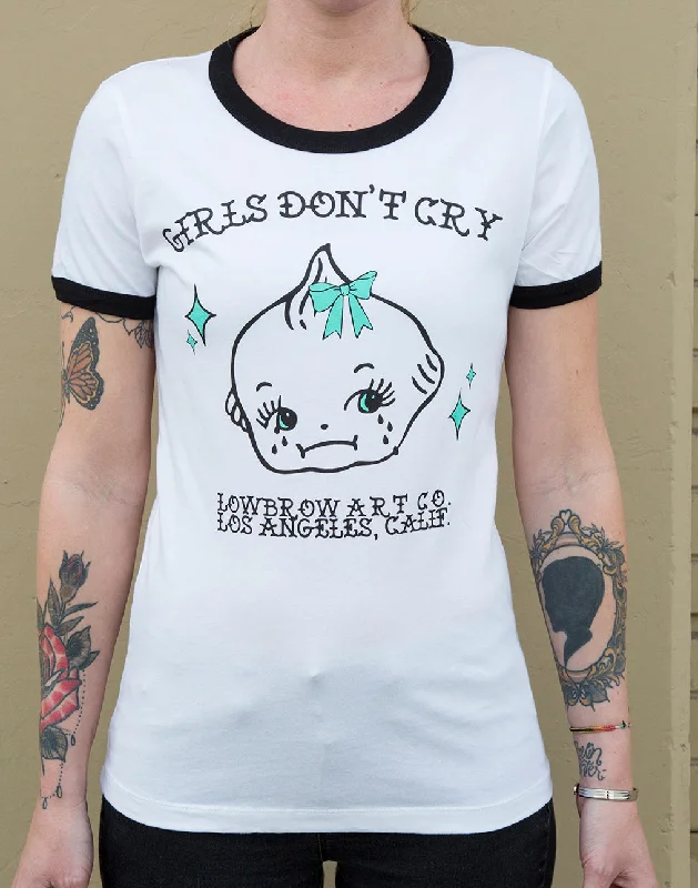 Girls Don't Cry Ringer Tee Adventure