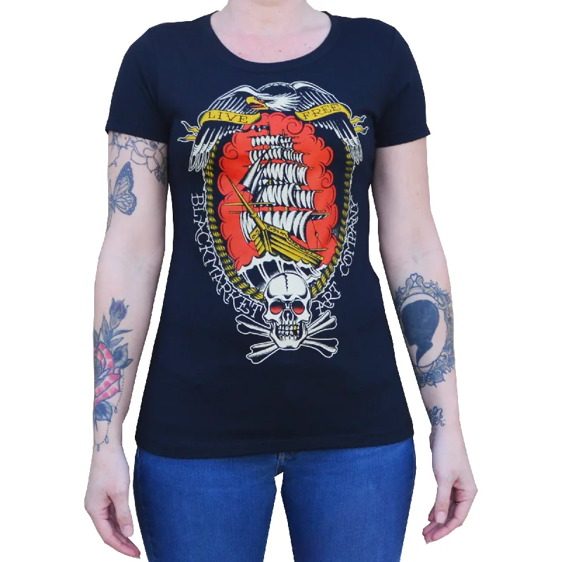 Live Free Womens Shirt Athletic Women's 
