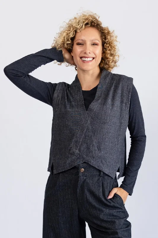Ayumi Vest - Denim Scandinavian