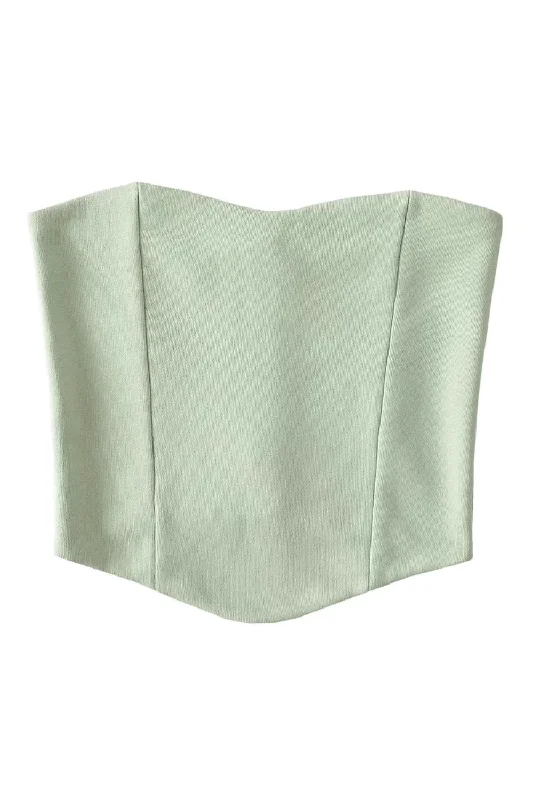'Hillary' Off-Shoulder Knitted Tube Top (3 Colors) Athletic Women's High - 