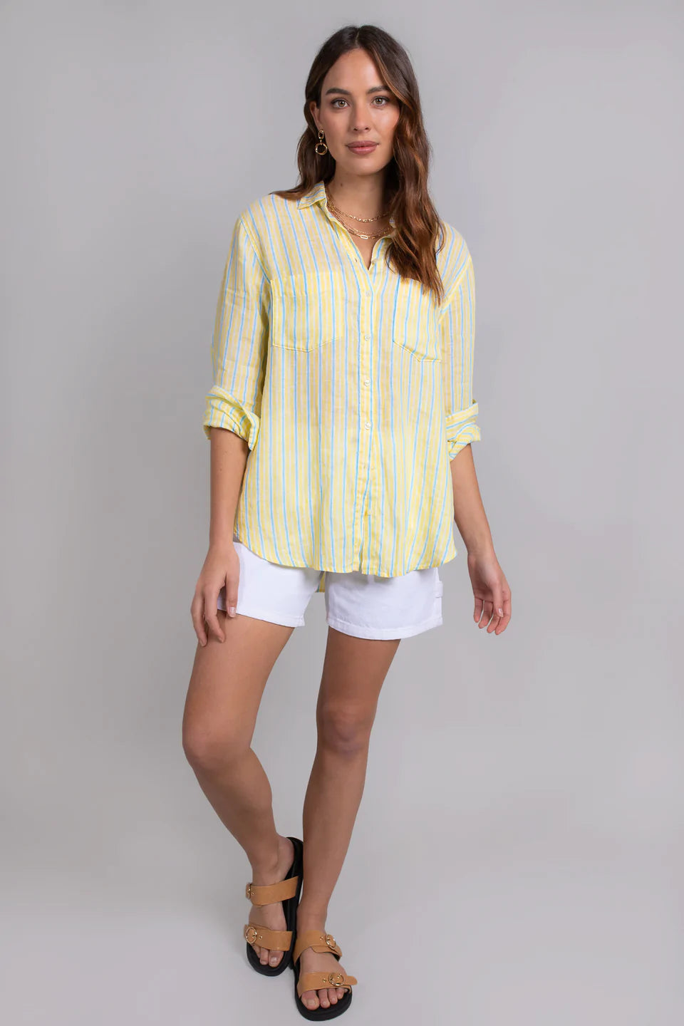 Banana Striped Shirt Gym