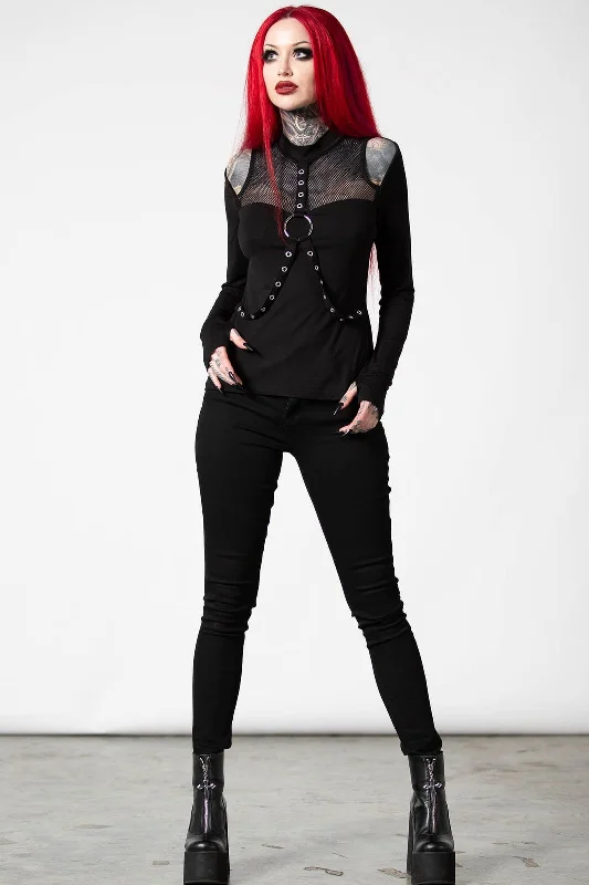 Pogo Long Sleeve Top British Gentlewoman Style
