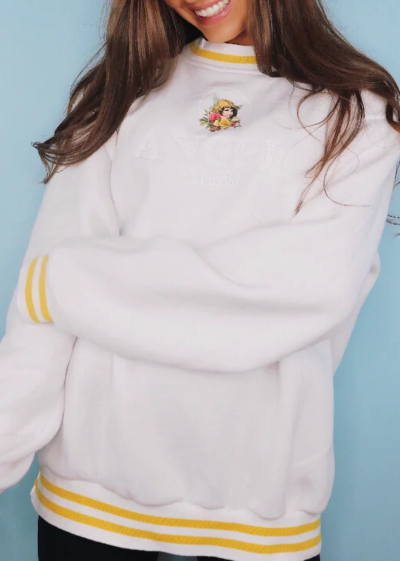 White Angel Varsity Sustainable Organic