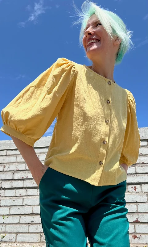 Serin Blouse - Sunflower Sleek Women's 