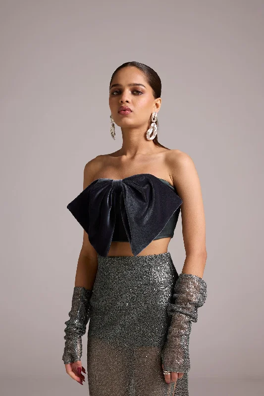 SERENA BOW BUSTIER Refined Women's 