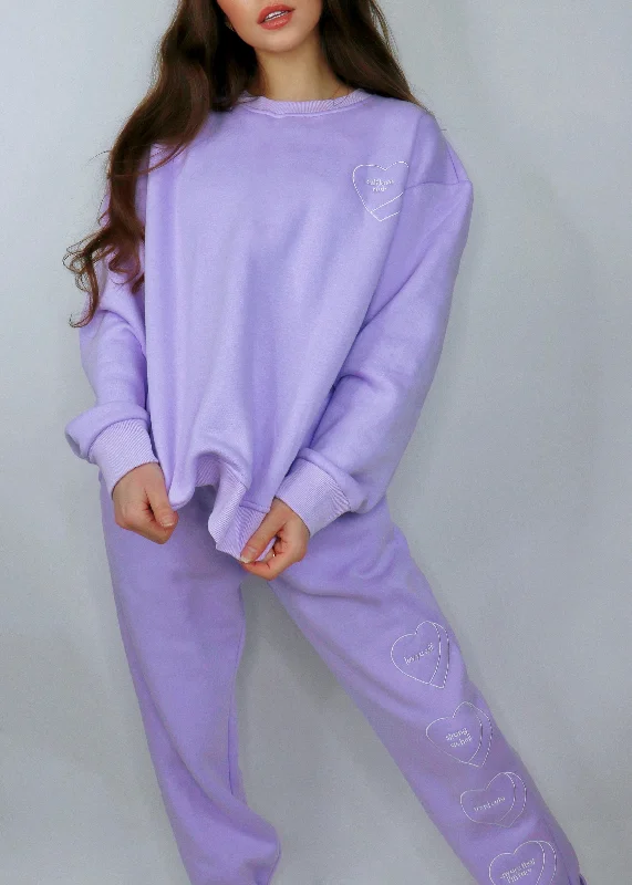 Self Luv Club Crewneck Sporty Women's Tennis
