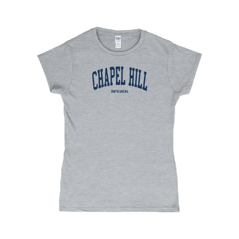 Chapel Hill North Carolina Classic Grey Women's Top Dynamic Women's High - energy